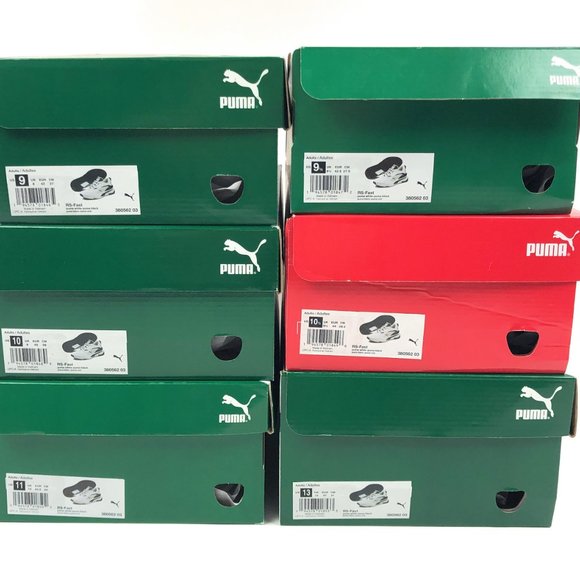 Puma RS-Fast Shoes Sneakers White Black Low Top Athletic Casual 380562-03 - Picture 9 of 9